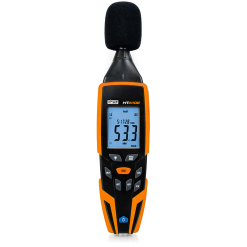 HT INSTRUMENTS HTA102 / Sonómetro digital clase 2 con calibrador portátil y conexión PC