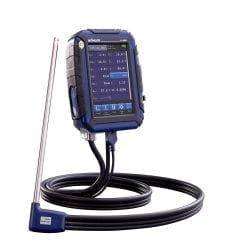 WOHLER A 450 L / Analizador de gases de combustión 5000 ppm sensor CO
