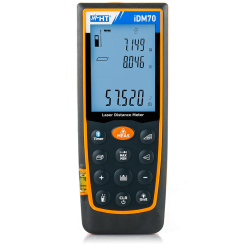 HT INSTRUMENTS IDM70 / Telemetro laser distancia 70 mts. con inclinometro e interfaz bluetoth