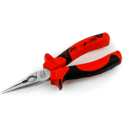 GEF 35 / Alicate aislado punta semiredonda recta VDE 1000V