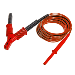 SONEL WAPRZ010REKRO15KV / Cable de medición 10 m rojo 15 kV (Termino con una pinza cocodrilo)