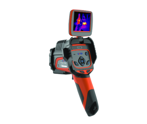 SATIR D600 / Cámara termográfica con detector 640×480 Pxl y pantalla táctil, 7.5-14 μm