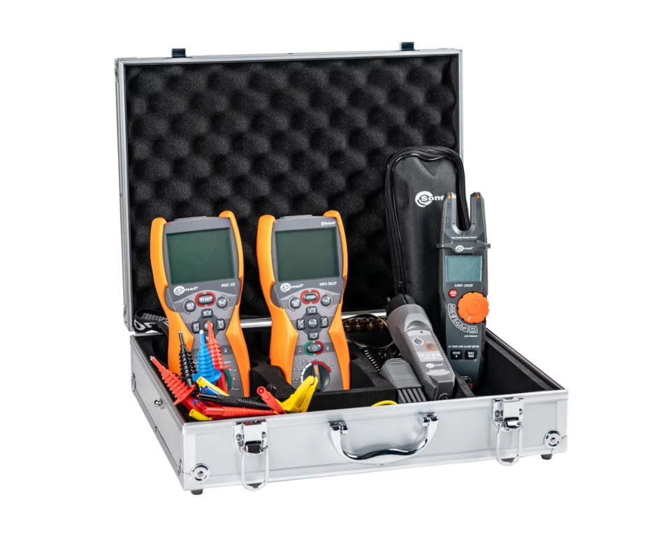 SONEL WME-9 / Conjunto profesional de medición eléctrica para instalaciones hasta 1000 V
